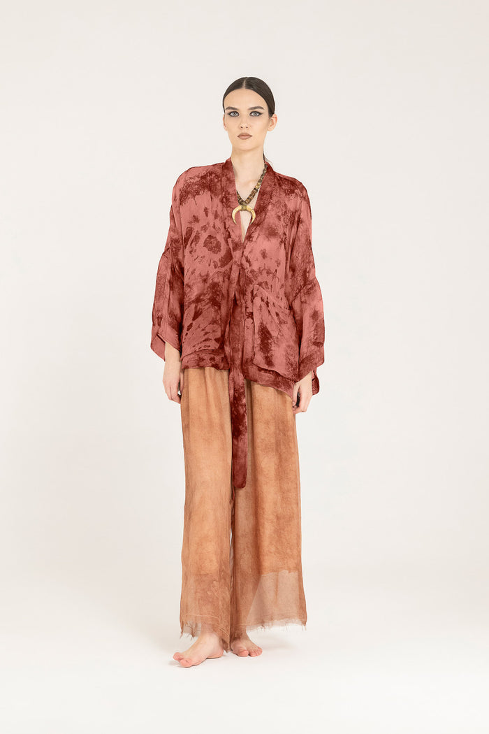S369 Red Ochre /Print Jacket