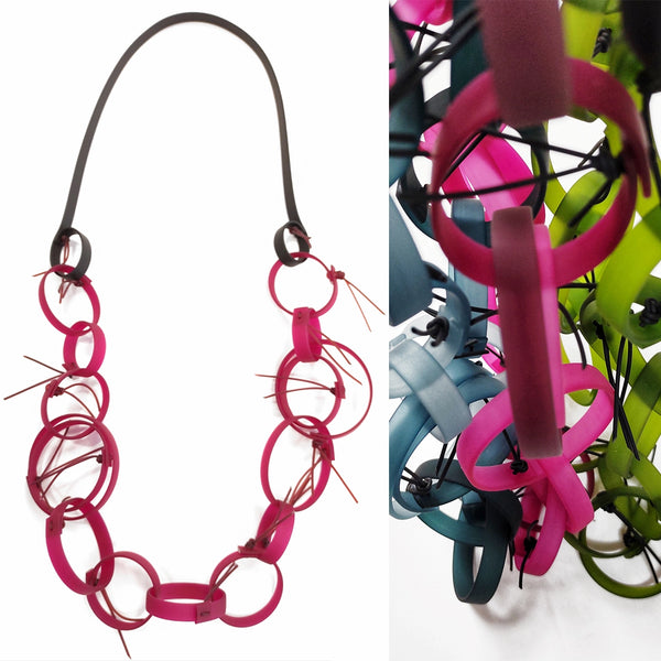 Rita Necklace - Grey
