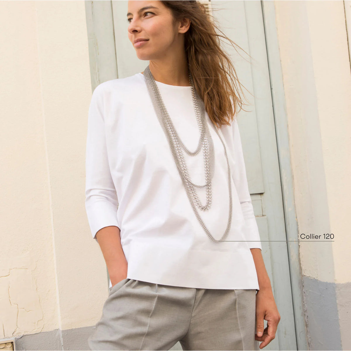 Pascal Necklace BAS/C120-AR