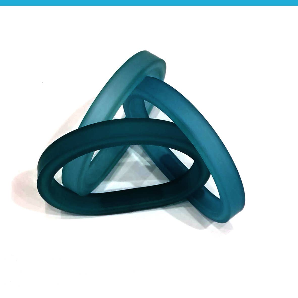 DRIM TRIO bracelets ESSENTIALS line: Turquoise Violet Green