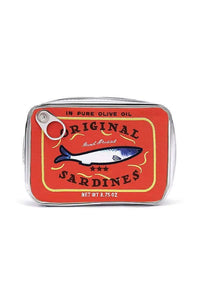 Sardine's Tin Can Gift Cosmetic Bag: Orange