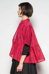 Dotto Gather Jacket Rose