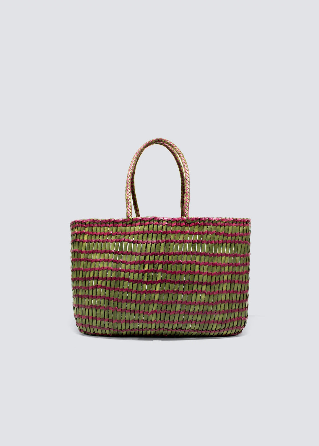 Terrafino Leaf Green & Plum Bag