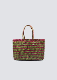 Terrafino Leaf Green & Plum Bag