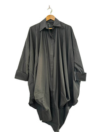 Drape Shirt in Black