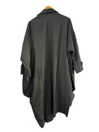 Drape Shirt in Black