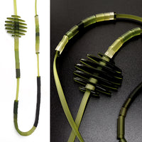 Rio Long Necklace - Lime