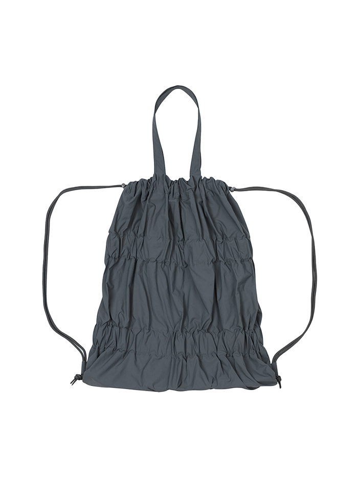 Tiered Banding Backpack Charcoal