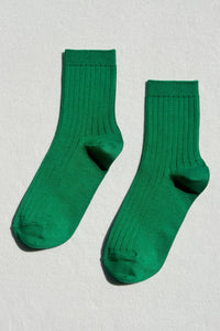 Her Socks - MC Cotton Kelly Green