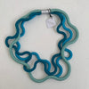 CB438 - Squiggle Necklace in BlueMix