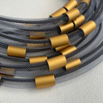 CB121 - Trulti Necklace in Grey/Gold