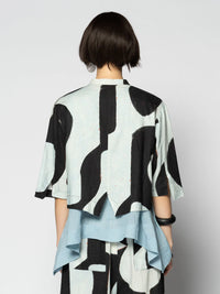 Kakure Black Short Jacket