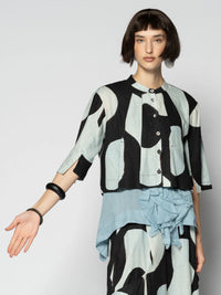 Kakure Black Short Jacket