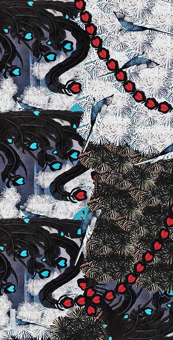 Lovebird  Modal Scarf