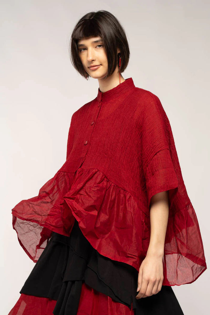 Monarch Short Jacket - Chilli