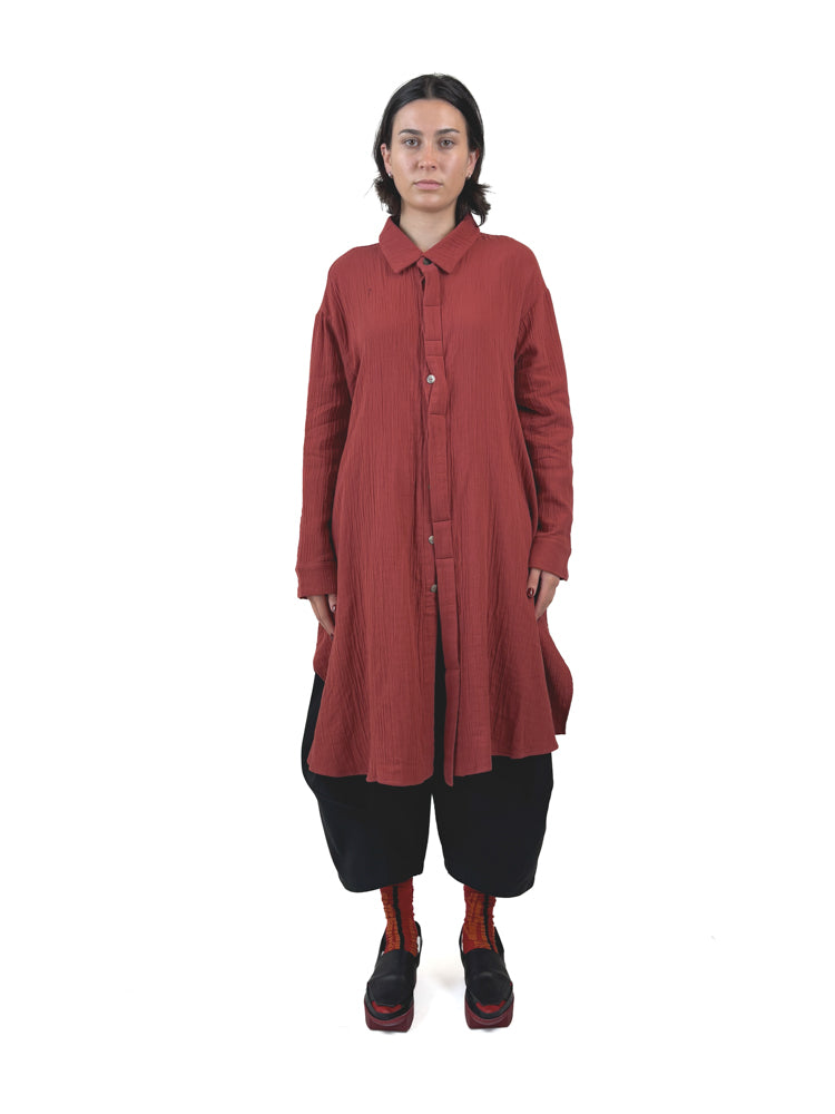 253 404 Red Orange Coat