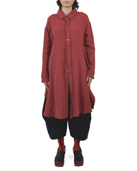 253 404 Red Orange Coat