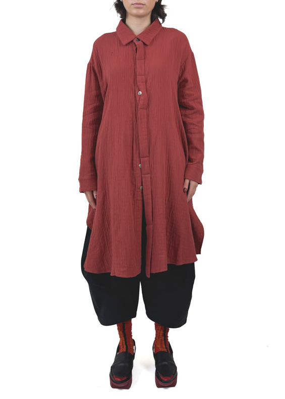 253 404 Red Orange Coat
