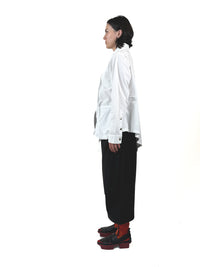 253 407 White Button Shirt