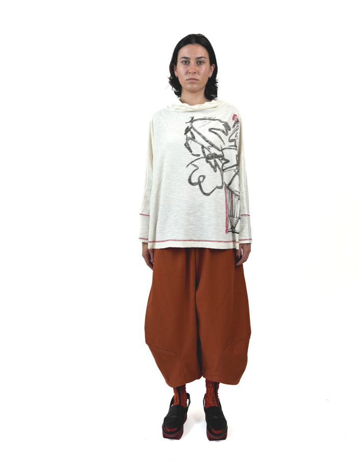 253 010 Ivory Combo Jumper