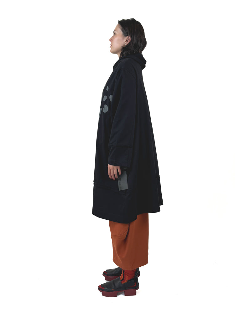 253 007 Black/Grey Coat