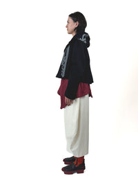 253 008 Black Hoody Jacket