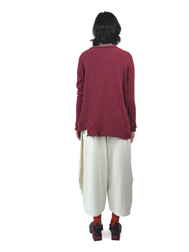 253 004 Cherry Red Pullover