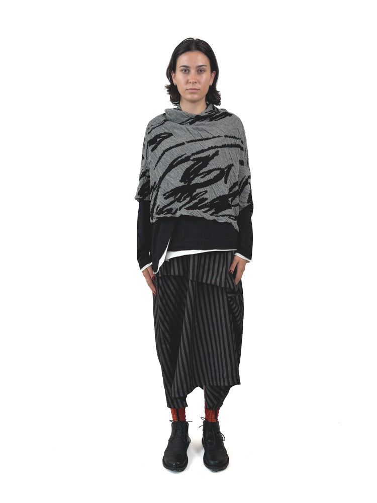 253 313 Black Combo Top