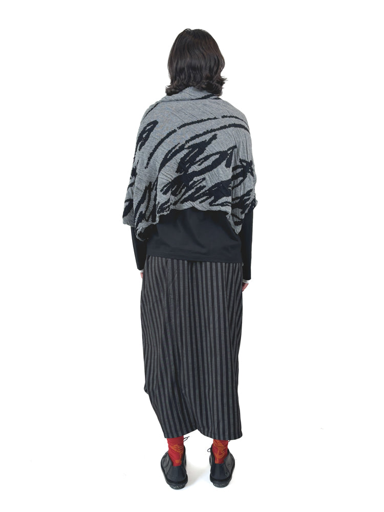 253 313 Black Combo Top