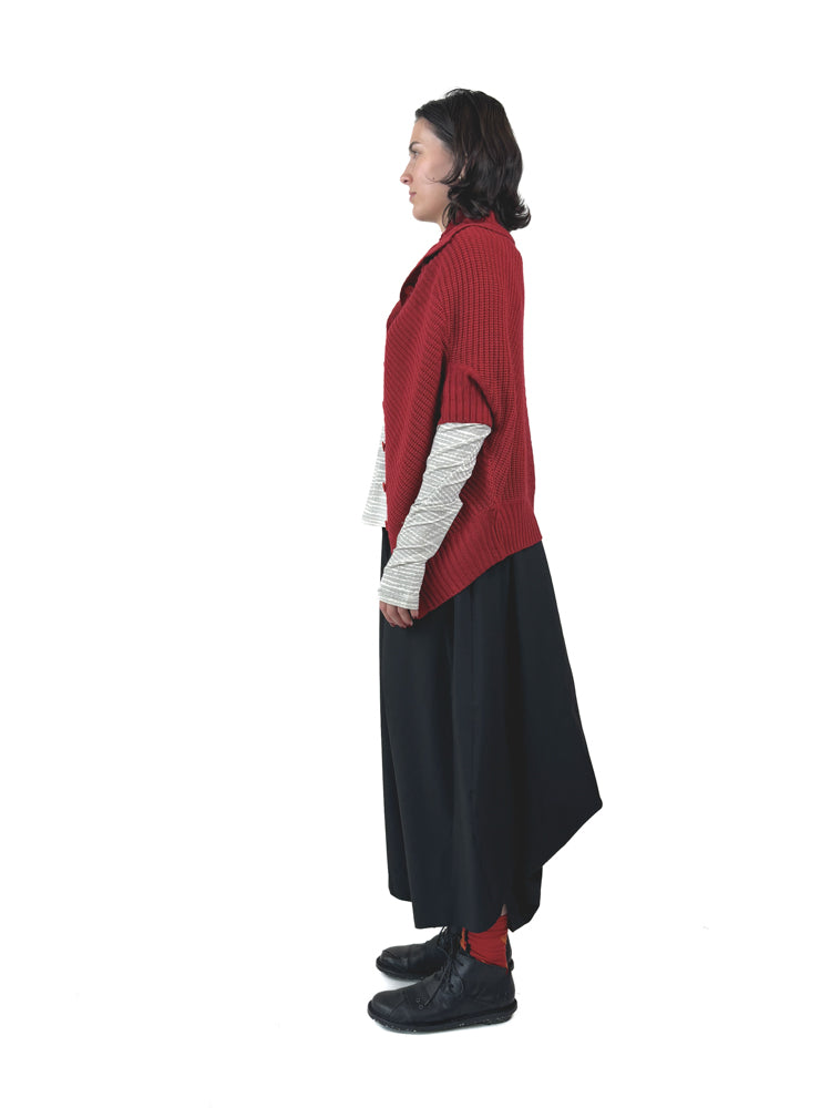 253 304 Red Wool Jumper