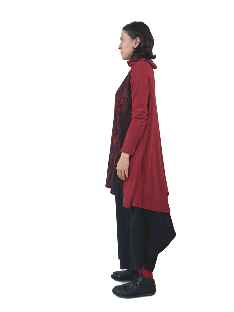 253 014 Red |  Black Dress
