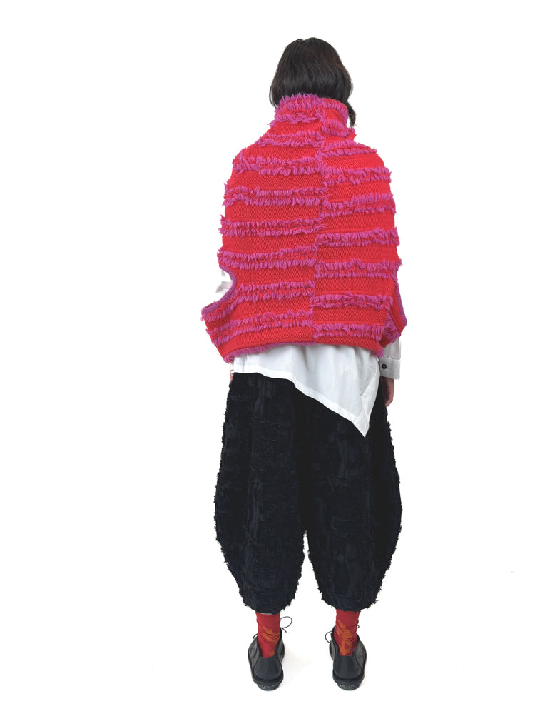 253 310 Orange | Pink Poncho