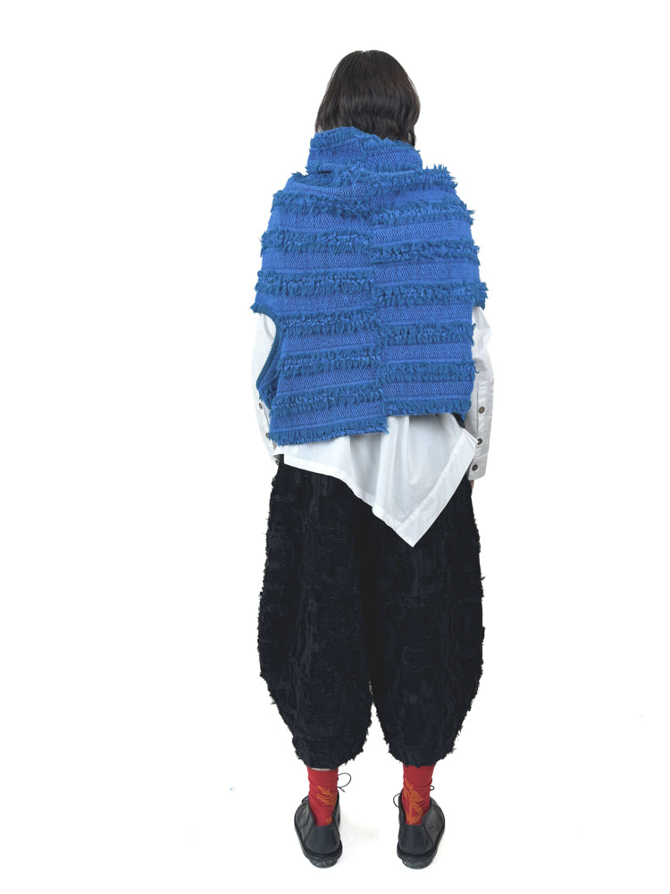 253 310 Blue Poncho