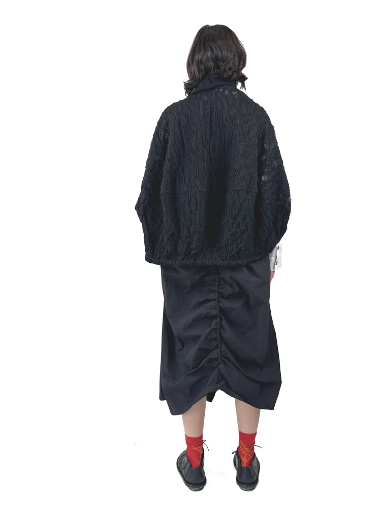 253 647 Black Poncho