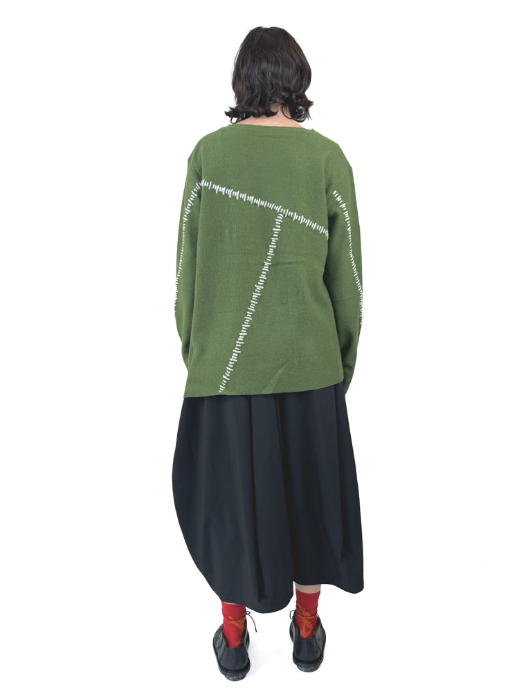 253 309 Green Jumper