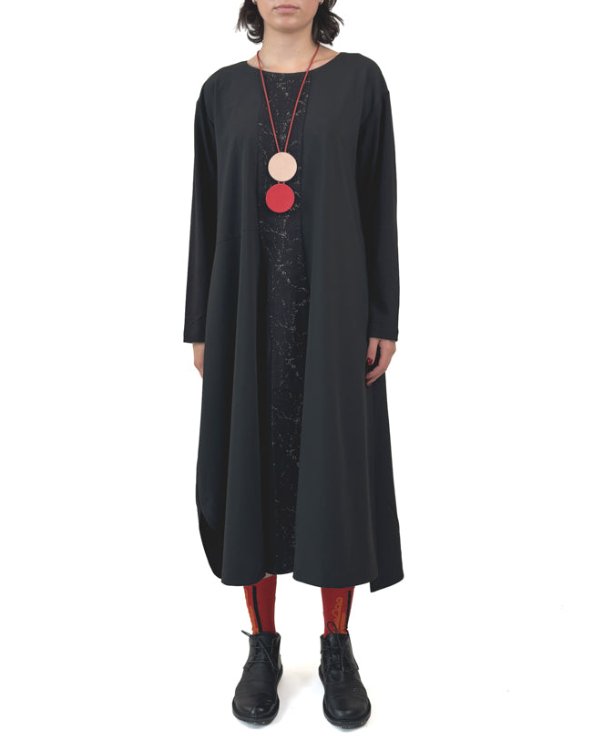 253 620 Black Long Dress