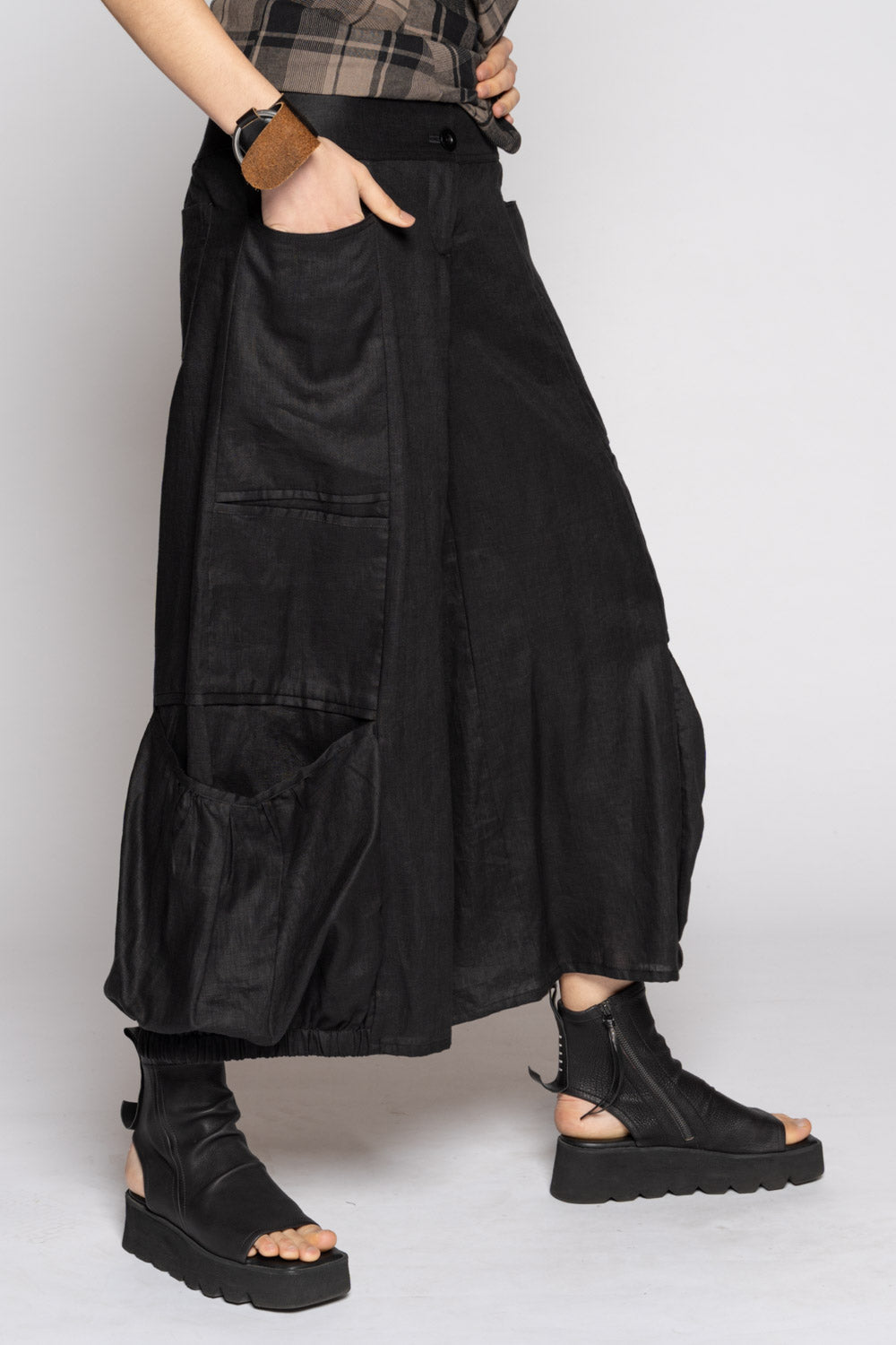 Strata Pocket Pants Black