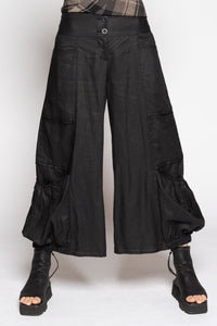 Strata Pocket Pants Black
