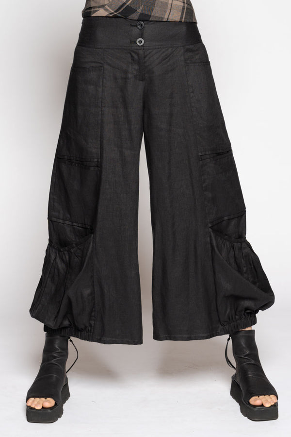 Strata Pocket Pants Black