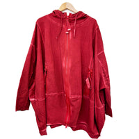 Red Cocoon Jacket