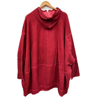 Red Cocoon Jacket