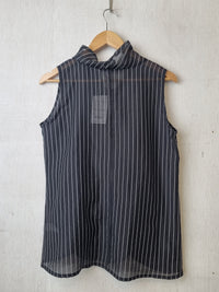 Summer Black Ivory Top
