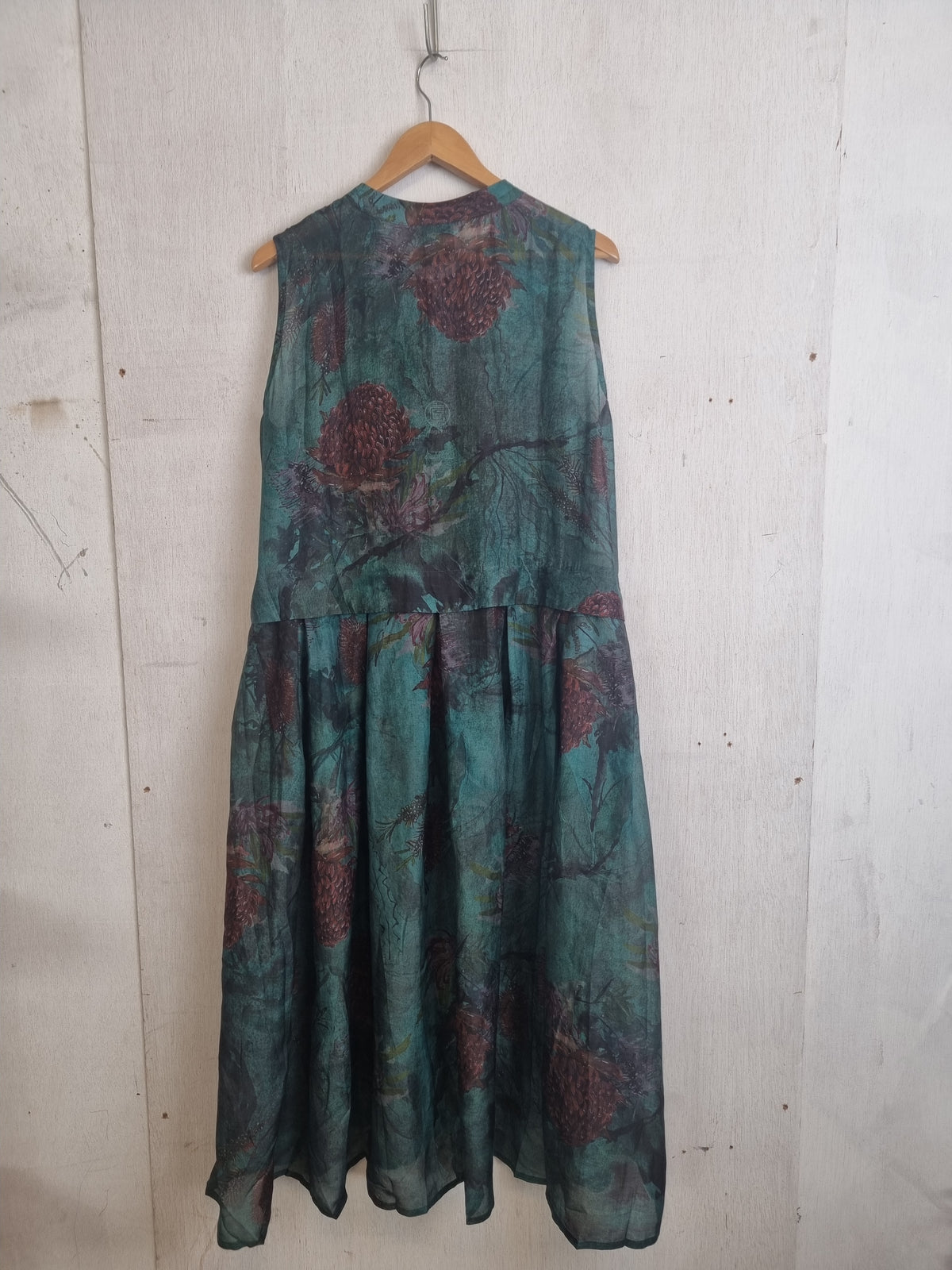 Nectar Pin Dress Teal