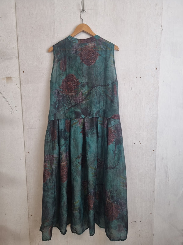 Nectar Pin Dress Teal