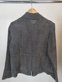 Jacs Bella Check Black Jacket