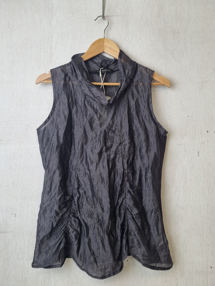 Summer Black Obsidian Top