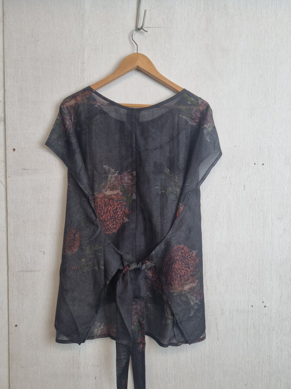 Nectar Tie Top Black