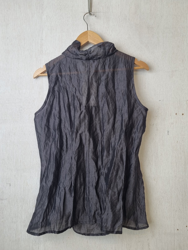 Summer Black Obsidian Top