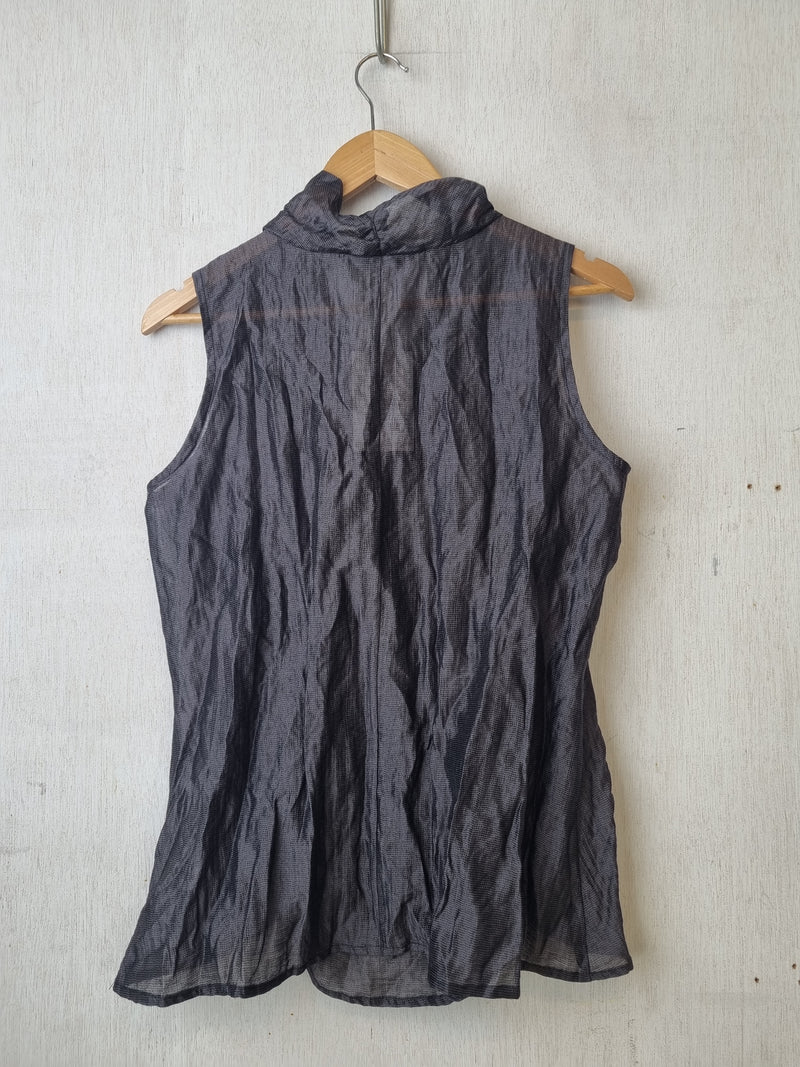 Summer Black Obsidian Top