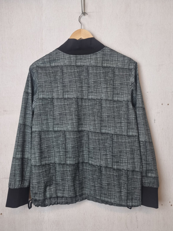 Rory Jacket Sage Grid